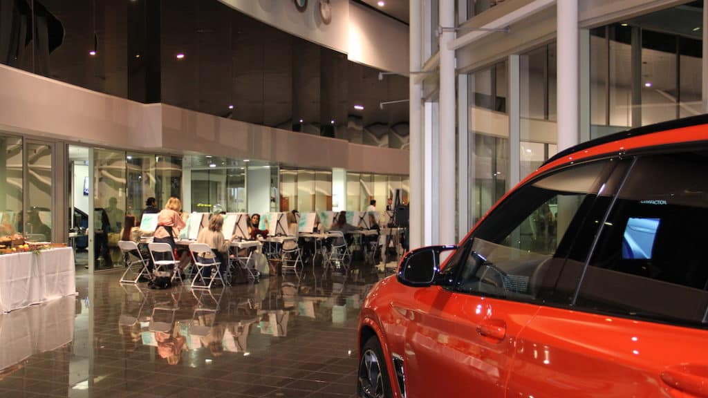 dealership paint night BMW Fresno in Fresno CA