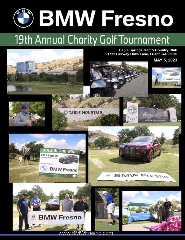 charity event photo collage BMW Fresno in Fresno CA