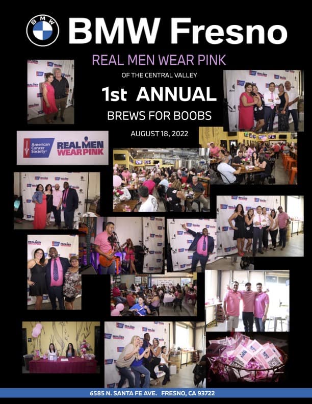 charity event photo collage BMW Fresno in Fresno CA