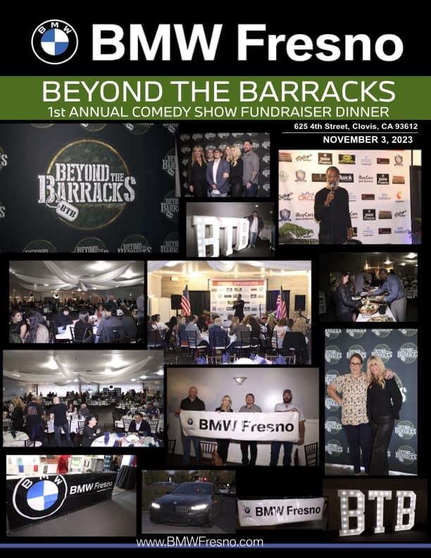 charity event photo collage BMW Fresno in Fresno CA