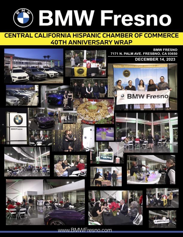 charity event photo collage BMW Fresno in Fresno CA