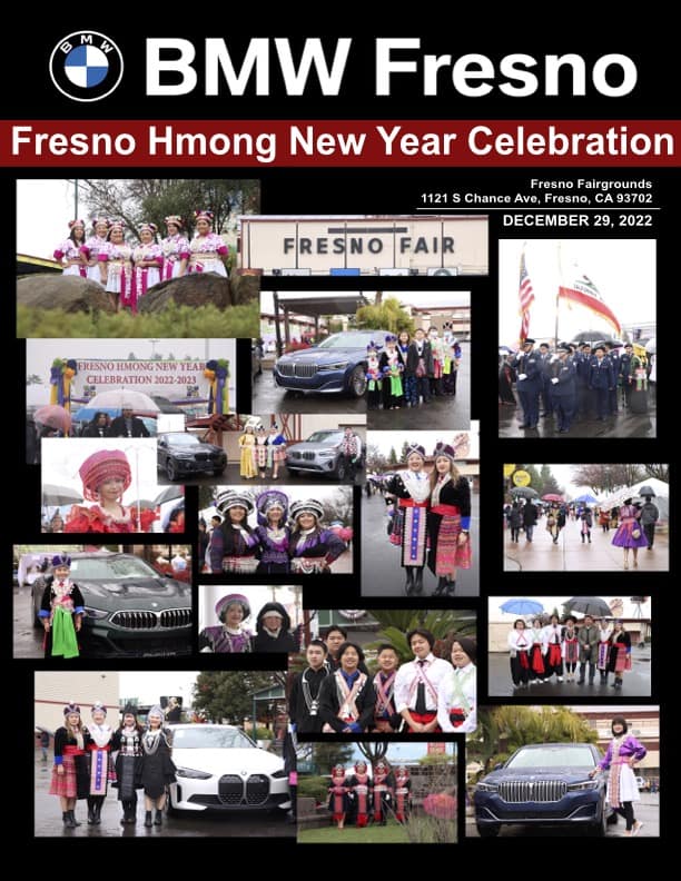 new years hmong event photo collage BMW Fresno in Fresno CA