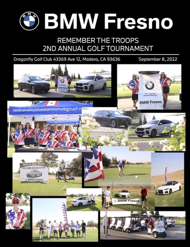 charity event photo collage BMW Fresno in Fresno CA