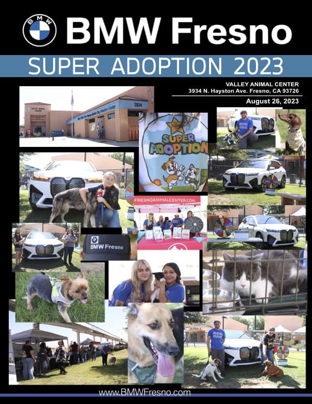 charity event photo collage BMW Fresno in Fresno CA