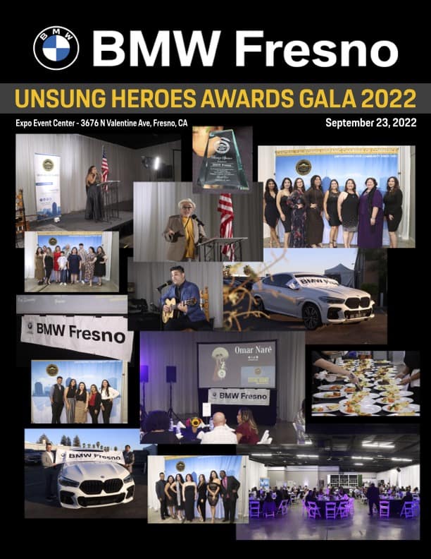 charity event photo collage BMW Fresno in Fresno CA